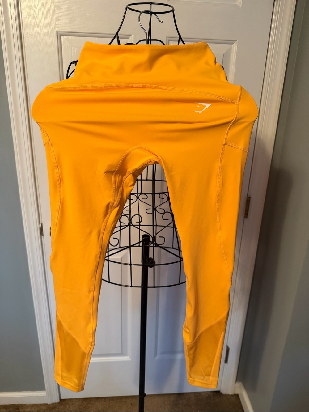Gymshark Kids Orange Performance Leggings